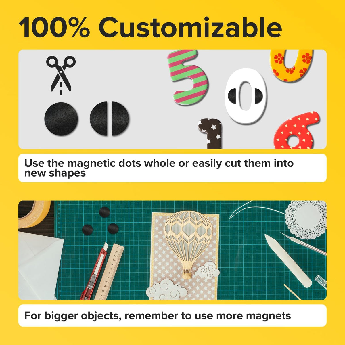 50g pull force per dot for lightweight paper and photo use