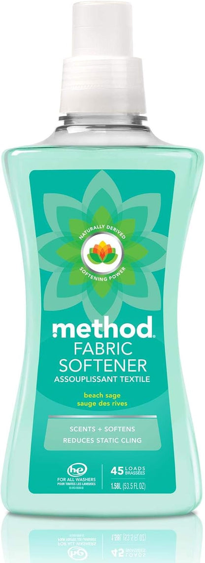 53.5 ounce bottle delivering approximately 45 loads of softening