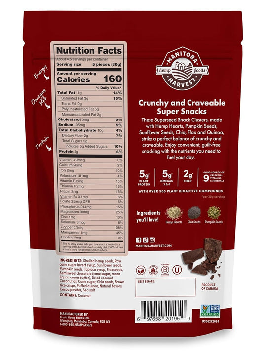 5g combined omega 3 and omega 6 fatty acids per 30g serving