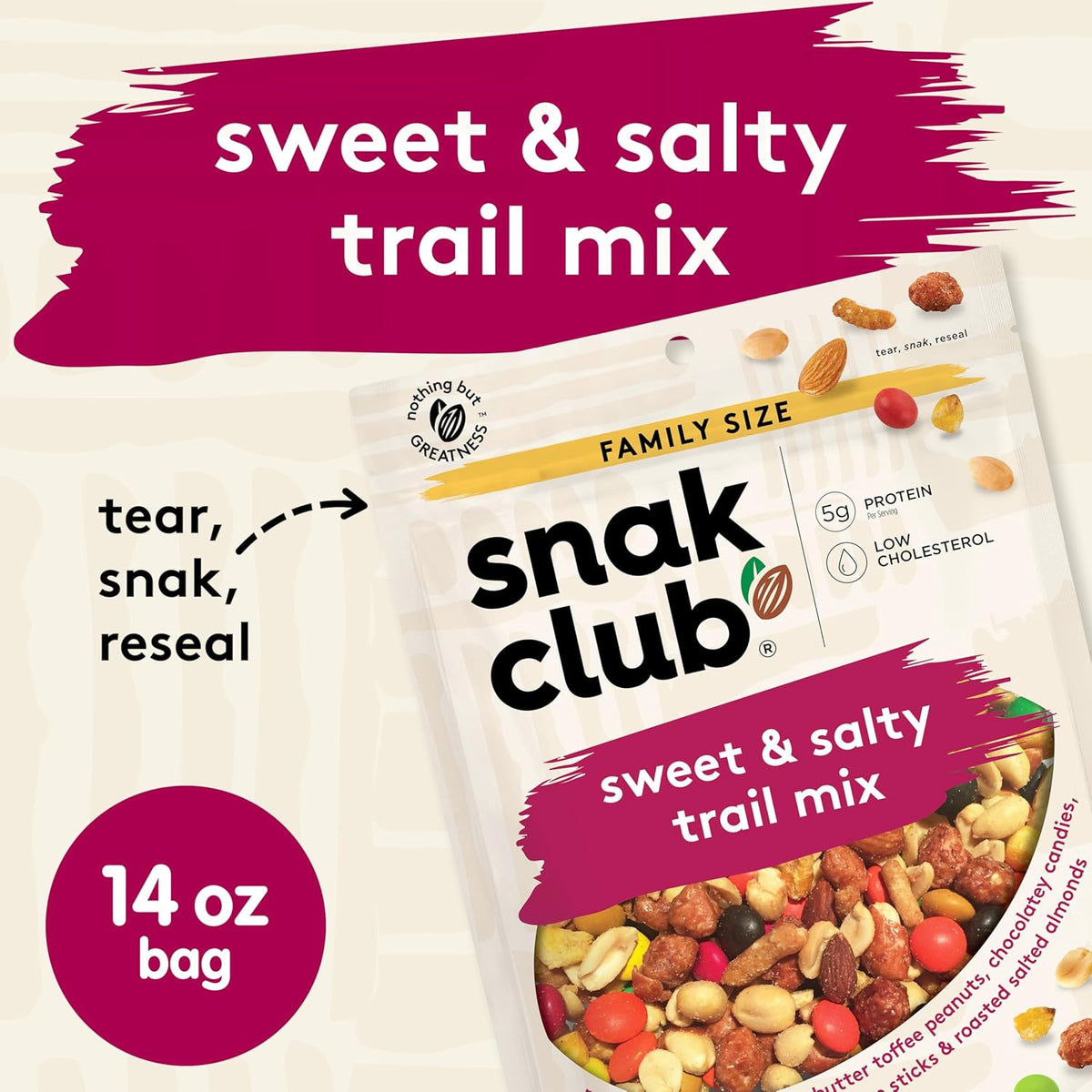 5g protein per serving