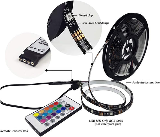 5v dc usb power input compatible with tv usb port or usb adapter