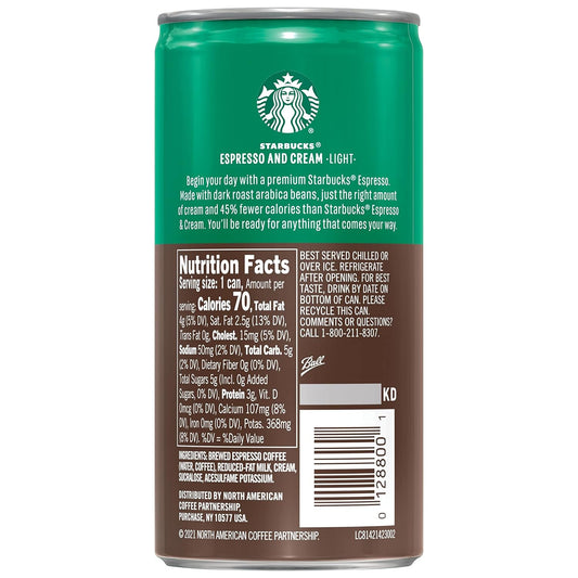 6.5 fl oz single-serve aluminum can for portability
