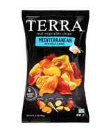Terra Mediterranean Vegetable Chips – Artisanal Gourmet Chips for Elevated Charcuterie and Wine Pairings, 6.8 Oz