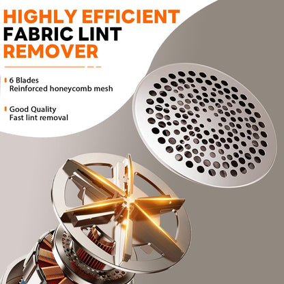 6-blade cutting system with 7 cm enlarged head