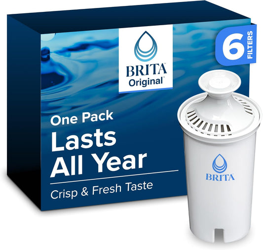 6-pack of standard replacement filters for extended supply