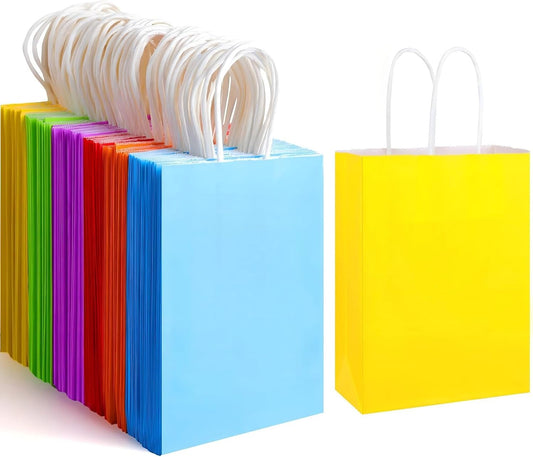6 solid color assortment (red, purple, light blue, yellow, orange, light green)