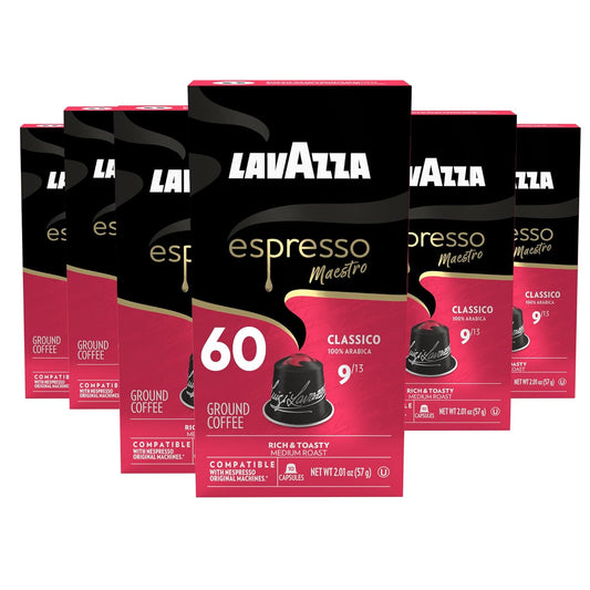 60 aluminum capsules in 6 x 10-count packs for extended supply