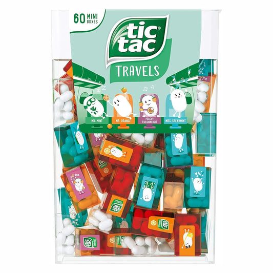 60 individually sealed mini boxes per outer pack