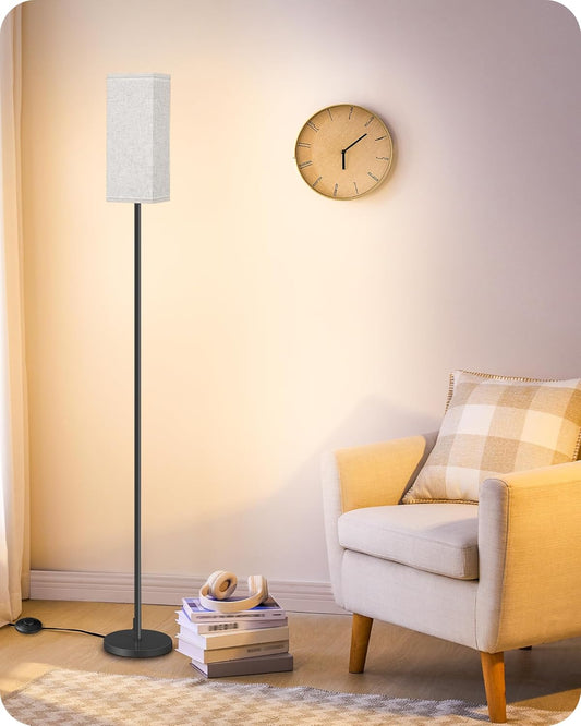 64.6" tall slim pole with 7.9" x 7.9" compact footprint