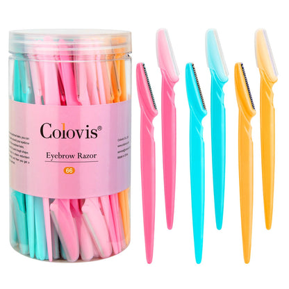 66 razors supplied in 3 color options