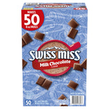 Swiss Miss Milk Chocolate Hot Cocoa – Quick Office Break Room Beverage for Staff and Visitor Lounge, 50 Single-Serve Packets