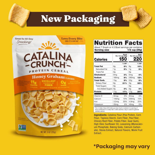 6g of dietary fiber per 1/2 cup serving from potato, corn, and chicory root fiber