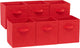 Red - 10.5"x10.5"x11" (Pack of 5)