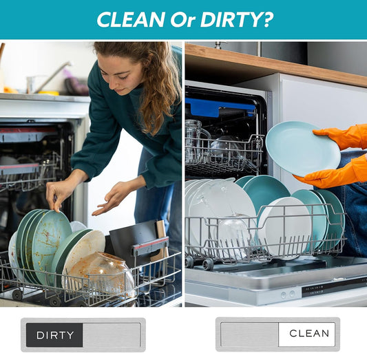 7.08 x 1.97 inch slim profile that fits discreetly on most dishwasher fronts