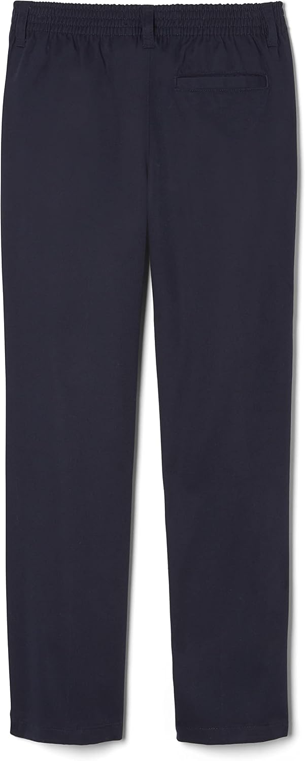 7.2 oz lightweight imported construction suited for year-round classroom wear