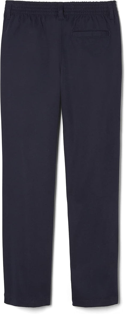 7.2 oz lightweight imported construction suited for year-round classroom wear