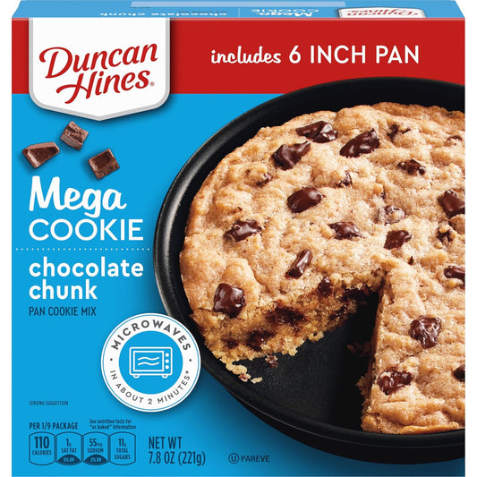 7.8 oz single-serve size with included disposable baking pan