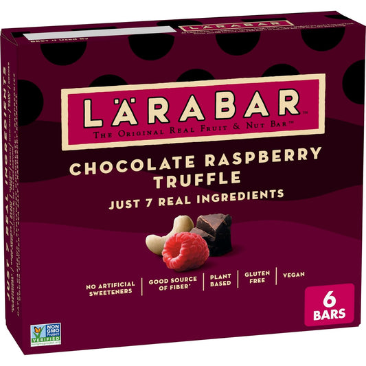 7-ingredient formulation built on dates, cashews, raspberries, and fair trade chocolate
