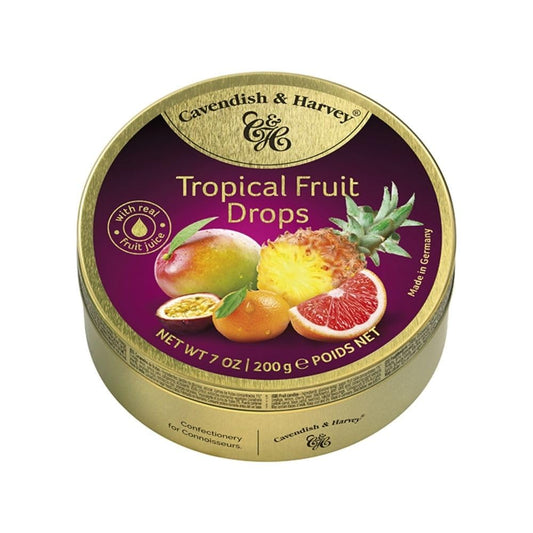 7-ounce premium gold tin with sealed freshness lid