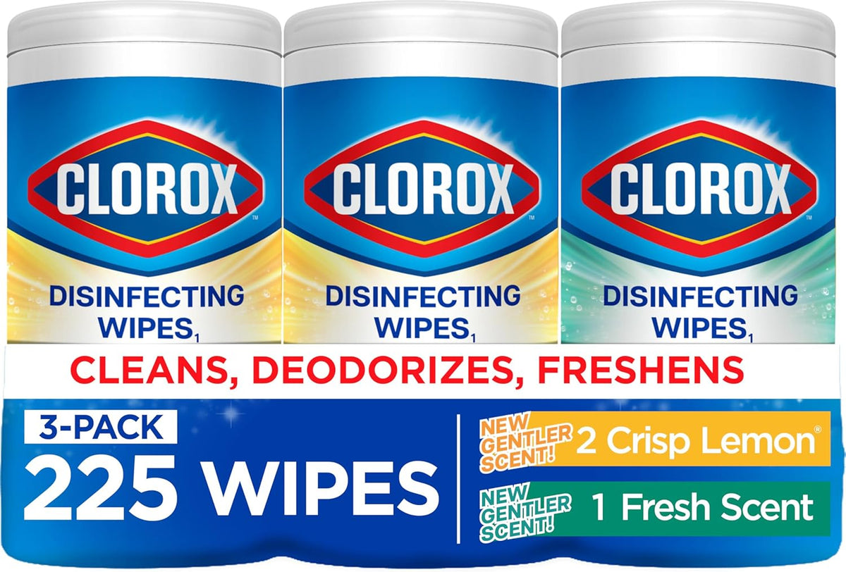75-count canister, sold in a pack of 3 (225 wipes total)