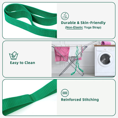 75 inches long x 1 inch wide — longer than standard multi-loop straps