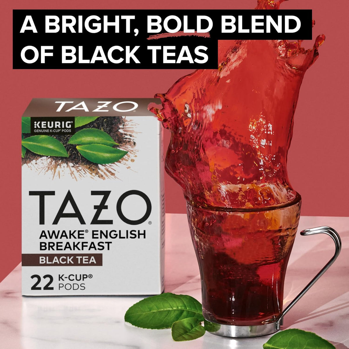 75+ mg of caffeine per 8 fl oz serving for strong morning energy