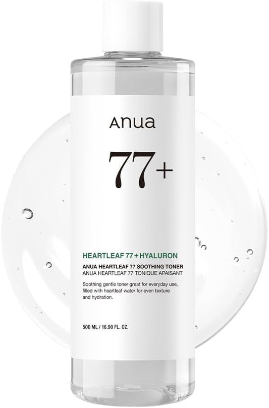 77% houttuynia cordata (heartleaf) extract as the primary active