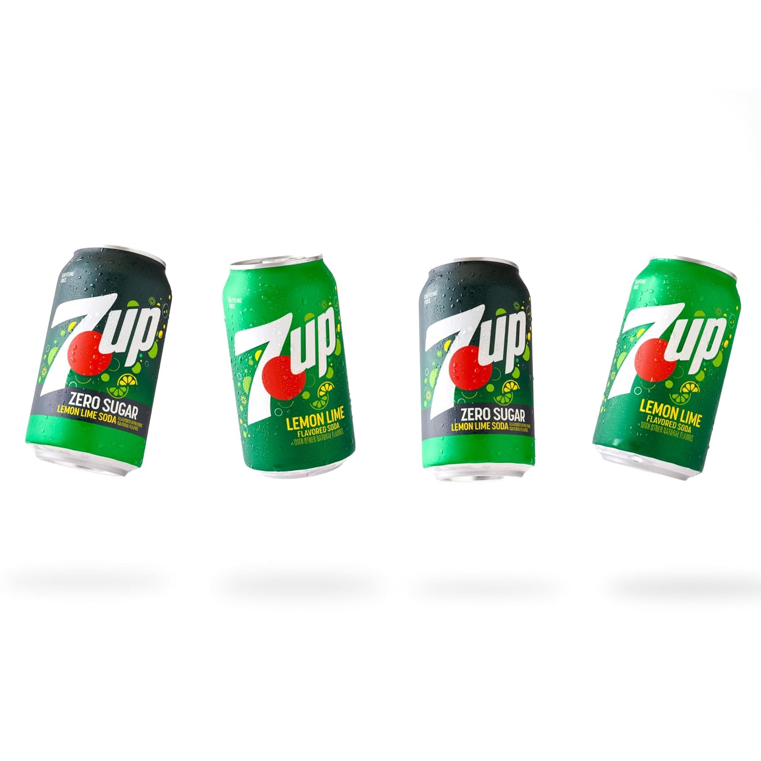 7UP Zero Sugar Soda, 12-Pack Cans – Portable Lemon-Lime Refreshment for Patio Cookouts