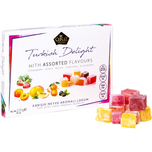 8.1 oz single pack of bite-size, powdered-sugar-coated pieces to prevent sticking