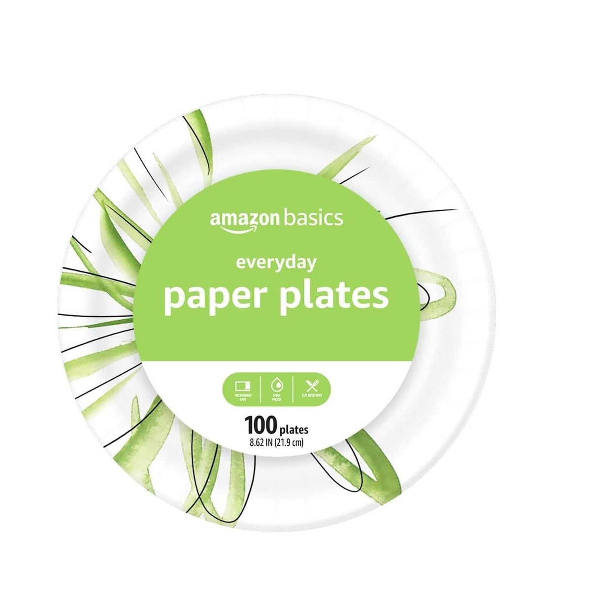8.62-inch diameter for full meal portions