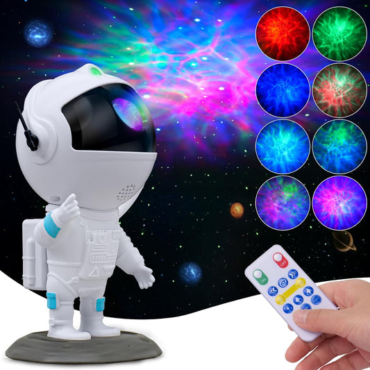 8-color led nebula effect paired with green star projection (17 total light mode combinations)