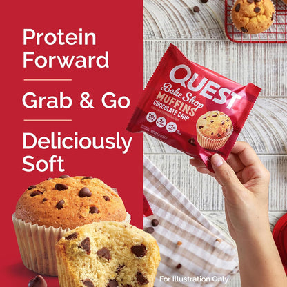8-count box with optional 16-count and 26-count variety bundles combining chocolate chip, blueberry, and chocolate brownie flavors