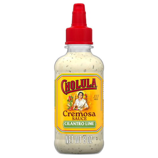 8 fl oz squeezable bottle with flip-top cap for mess-free drizzling