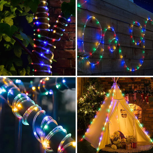 8 lighting modes including color-changing patterns