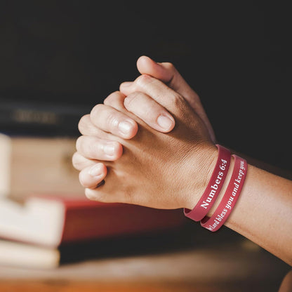 8 x 0.5 inch unisex wristband size