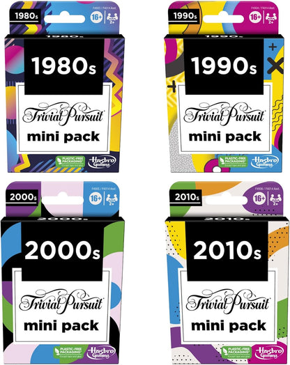 80 cards per pack with 240 trivia questions each (960 questions total)