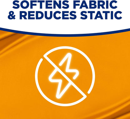 80-count sheet format compatible with standard dryer loads