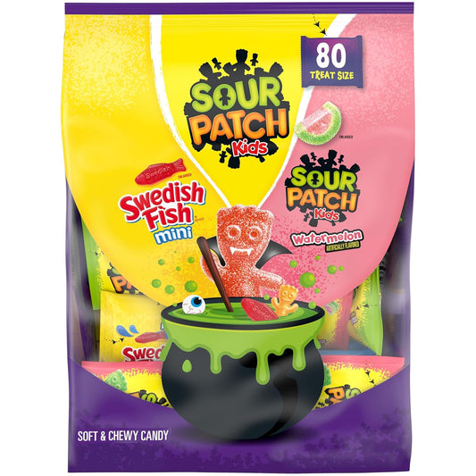 80 individually wrapped treat-size snack bags in one bulk pack