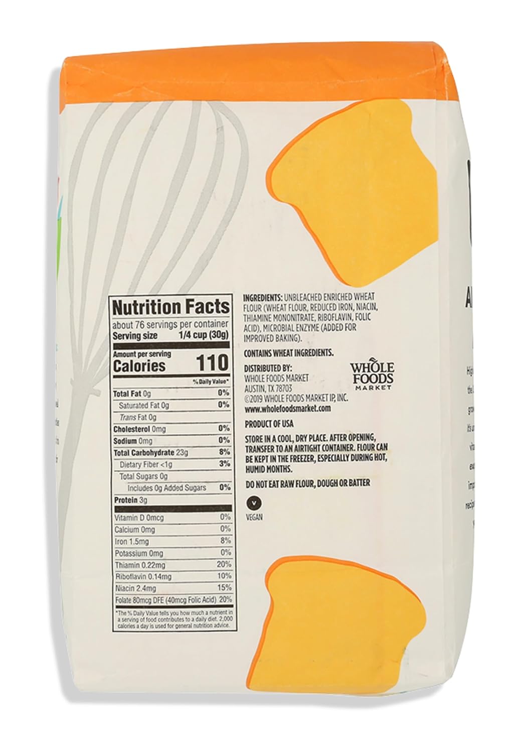 80 ounce bulk bag with an available 4-pack for high-volume users