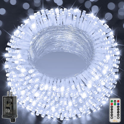 800 leds across 262ft with 10ft lead extension cord