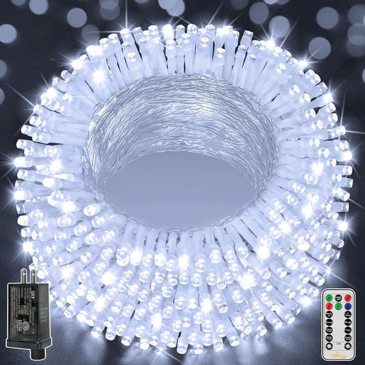 800 leds across 262ft with 10ft lead extension cord