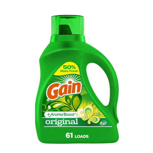 81 fl oz base jug yielding 61 medium loads, with variants up to 177 fl oz or 2-pack bundles