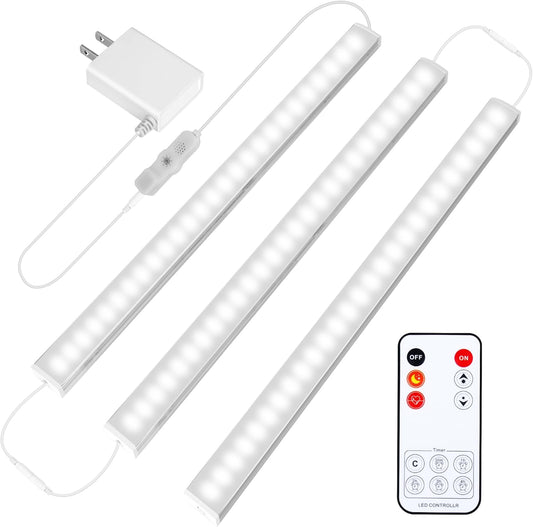 81 high-brightness leds per bar delivering 1200 total lumens at 6000k daylight