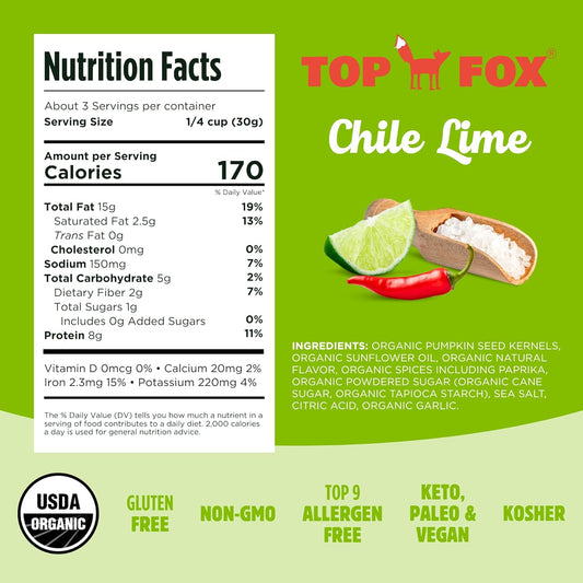 8g plant protein, 3g net carbs, 1g sugar per serving for keto/paleo/vegan compliance