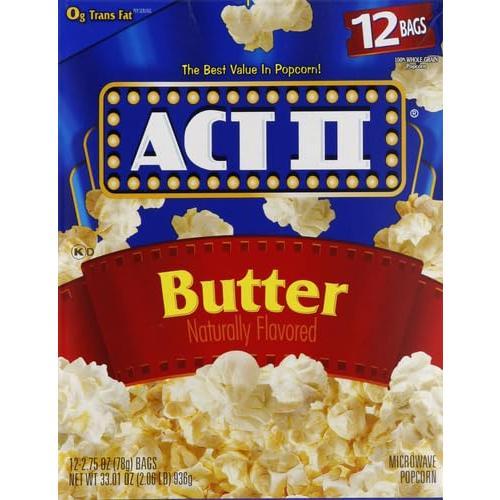 9-pack line offering 2.75 oz, 8.25 oz, 16.5 oz, and 33 oz bags in butter, kettle corn, buttery, and homestyle flavors