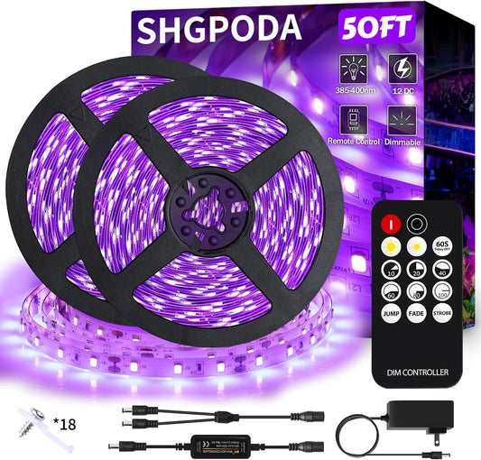 900 premium leds delivering 385-400nm uv-a blacklight output