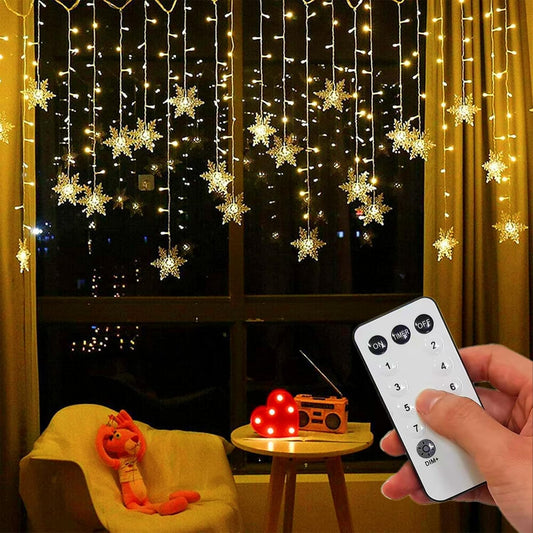 96 led curtain-format string, 3.5m x 0.7m coverage