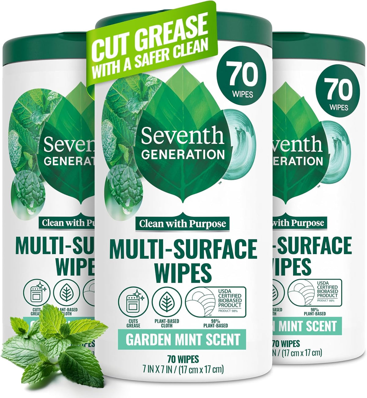 98% usda certified biobased plant-powered cleaning formula