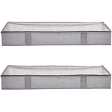 Amazon Basics Under Bed Storage Bags – Living Room and Bedroom Storage With a Soft Neutral Finish