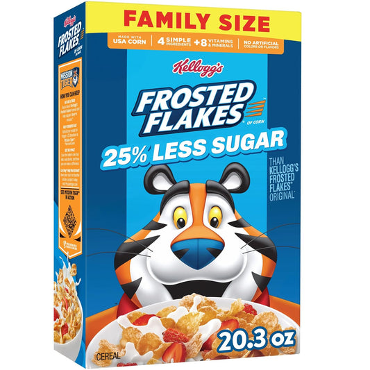 9g sugar per 37g serving versus 12g in the original (25% reduction)